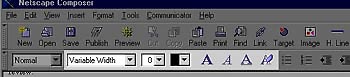 Formatting Toolbar